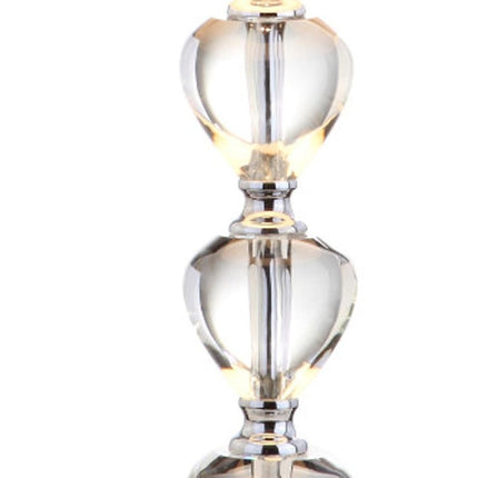 27" Silver Globe Table Lamp With Drum Shade HomeRoots