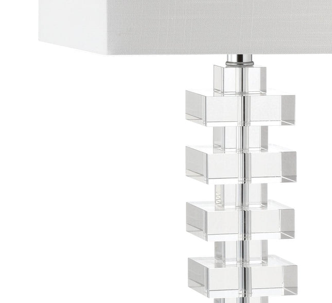 28" Clear Novelty Table Lamp With Shade HomeRoots