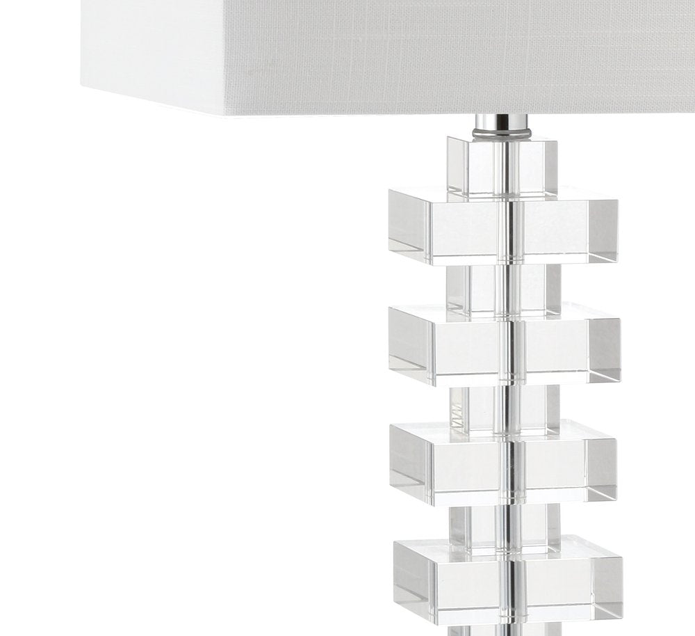 28" Clear Novelty Table Lamp LED With Shade