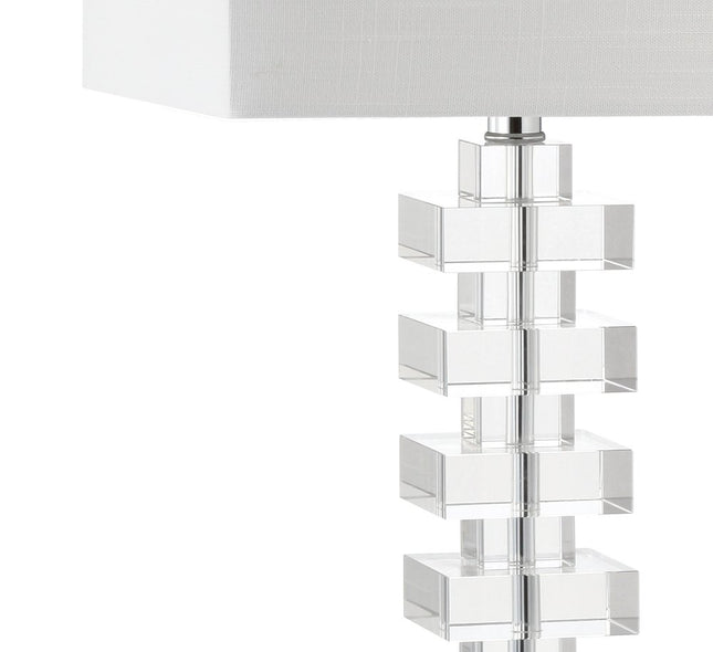28" Clear Novelty Table Lamp With Shade