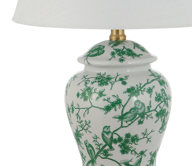 22" Gold Urn Table Lamp With Empire Shade