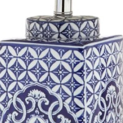 23" Clear Novelty Table Lamp With Drum Shade HomeRoots