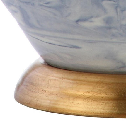 21" Gold Novelty Table Lamp With Empire Shade HomeRoots