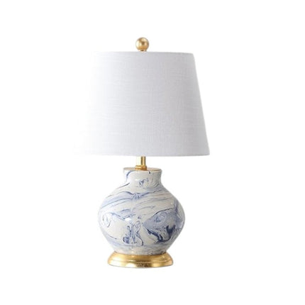 21" Gold Novelty Table Lamp With Empire Shade HomeRoots