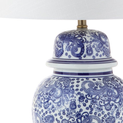30" Gold Novelty Table Lamp With Drum Shade HomeRoots