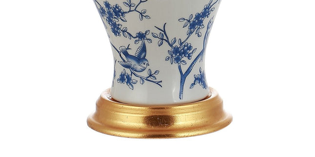 24" Gold Urn Table Lamp With Empire Shade HomeRoots