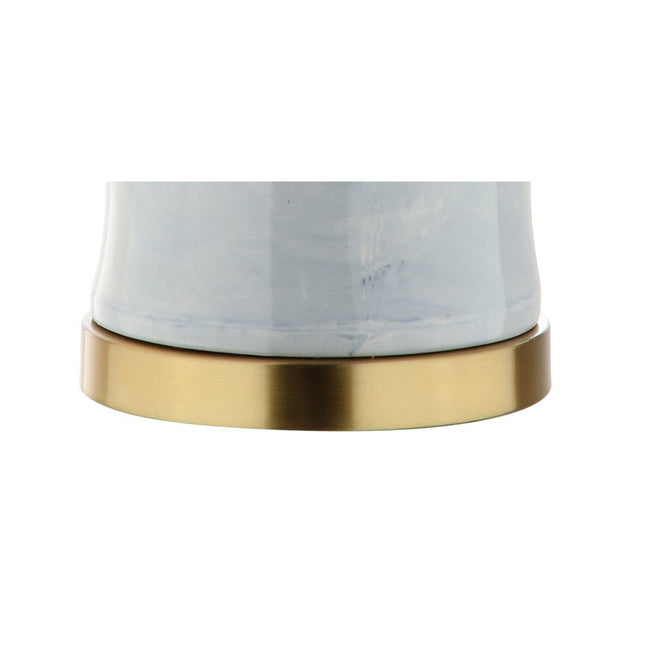 26" Gold Novelty Table Lamp With Drum Shade HomeRoots