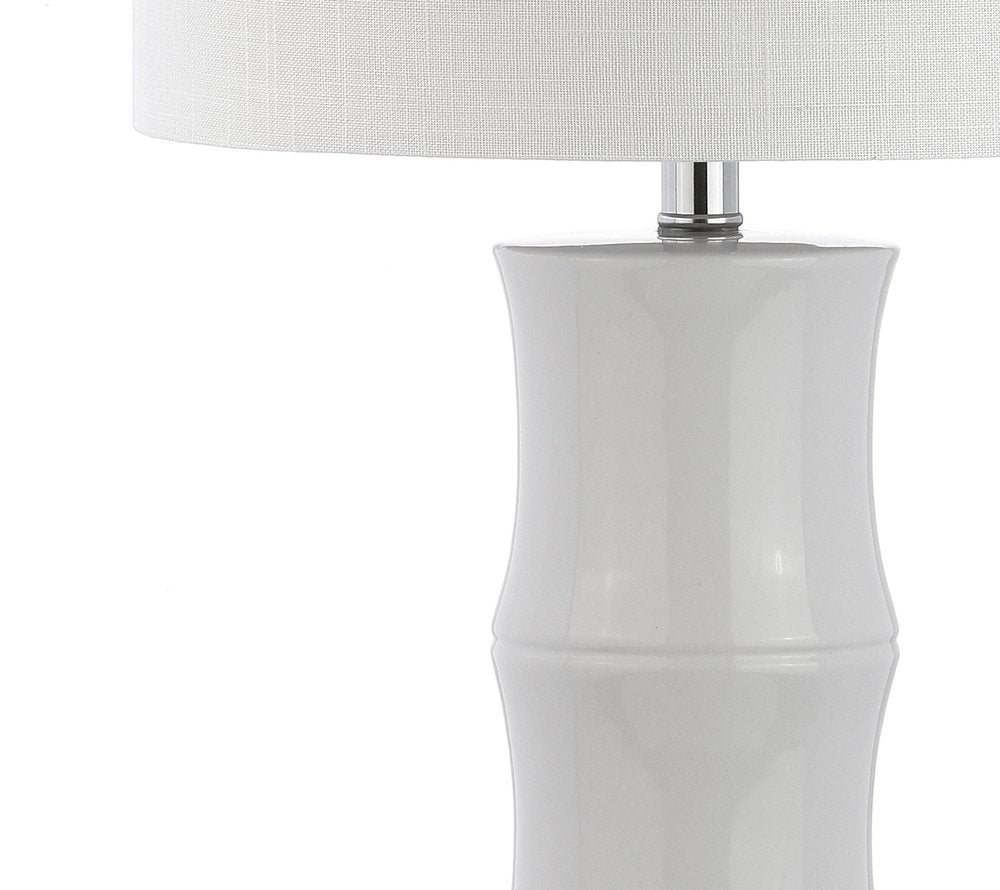 27" Clear Novelty Table Lamp LED With Drum Shade