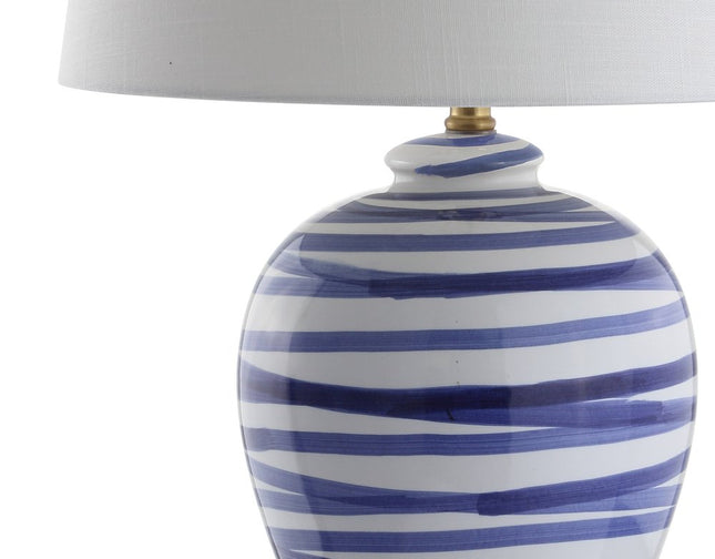 29" Gold Novelty Table Lamp With Drum Shade HomeRoots