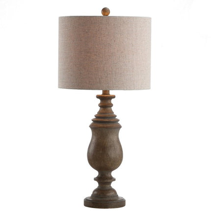 29" Brown Novelty Table Lamp With Globe Shade HomeRoots
