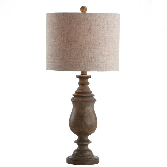 29" Brown Novelty Table Lamp With Globe Shade HomeRoots