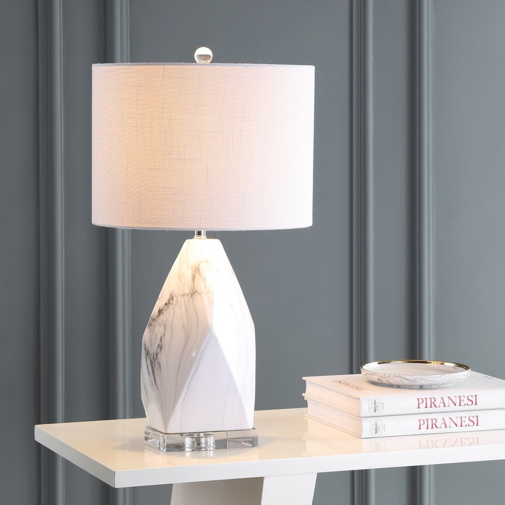 26" Clear Novelty Table Lamp LED With Globe Shade
