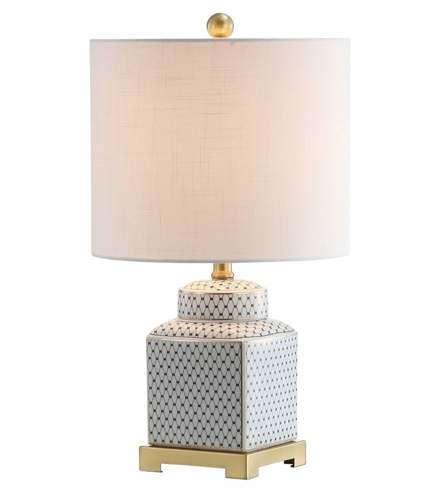 22" Gold Novelty Table Lamp LED With Globe Shade