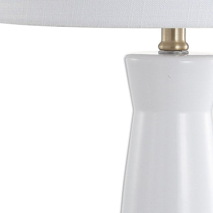 29" Gold Novelty Table Lamp With Globe Shade HomeRoots