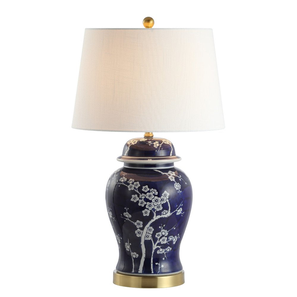 30" Gold Novelty Table Lamp LED With Globe Shade