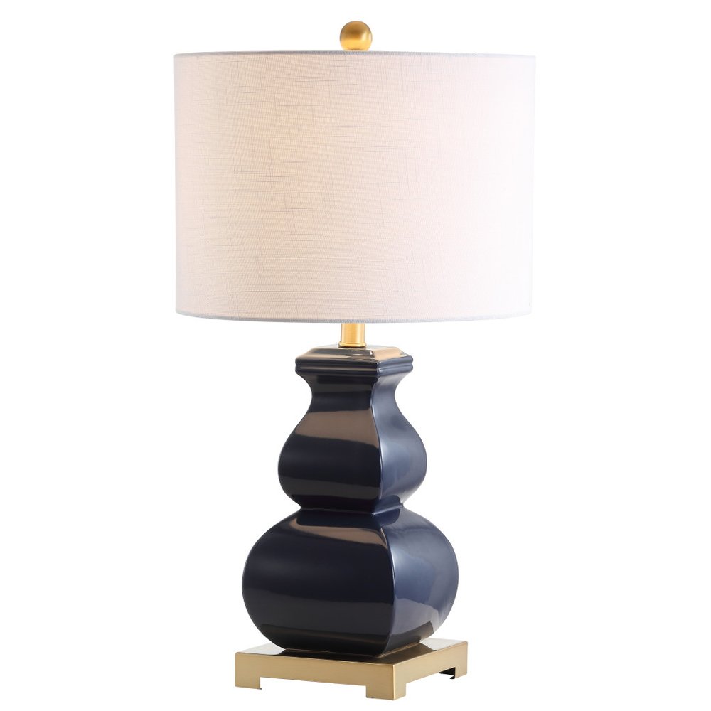 26" Gold Novelty Table Lamp LED With Globe Shade
