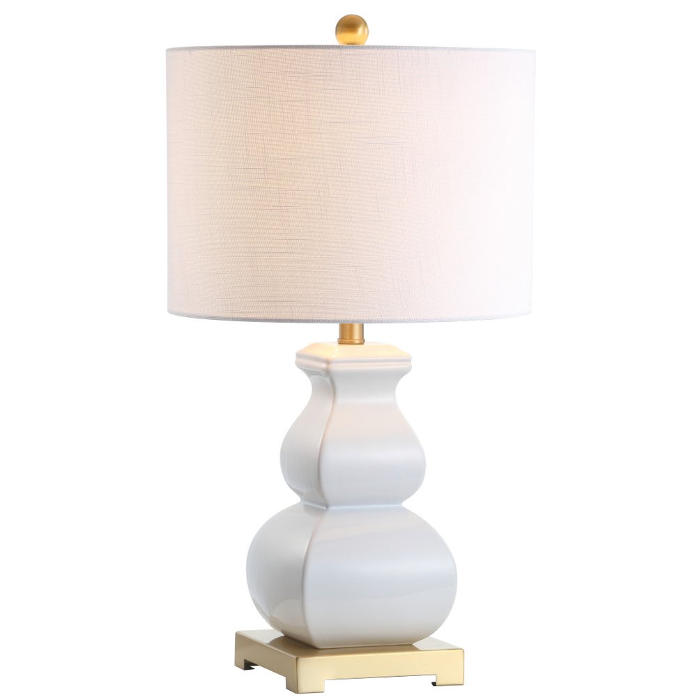 26" Gold Novelty Table Lamp LED With Globe Shade