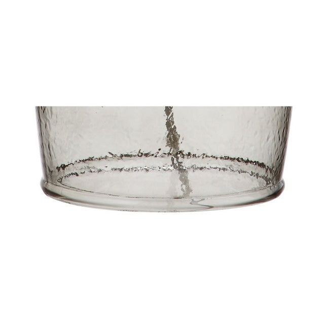 26" Clear Urn Table Lamp With Drum Shade