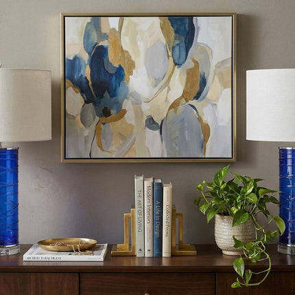 Set of Two 28" Clear Novelty Table Lamps With Globe Shades HomeRoots