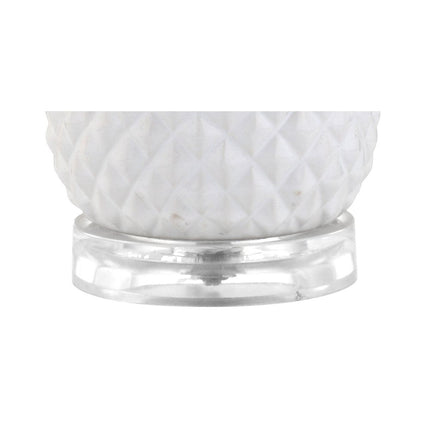 23" Clear Novelty Table Lamp With Drum Shade HomeRoots