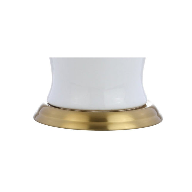 29" Gold Urn Table Lamp With Drum Shade HomeRoots