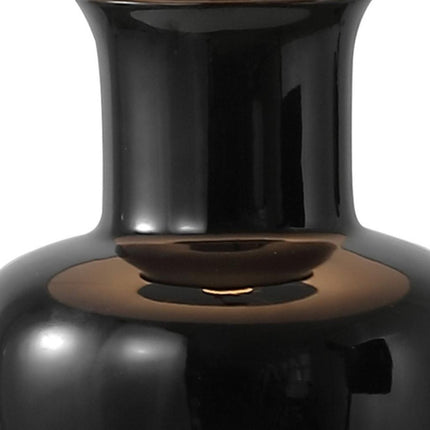29" Gold Urn Table Lamp With Drum Shade HomeRoots