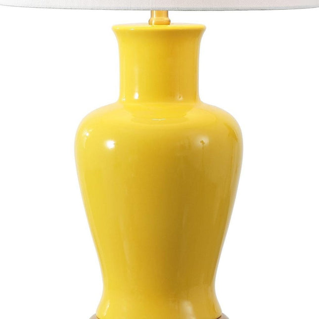 29" Gold Urn Bedside Lamp With Empire Shade HomeRoots