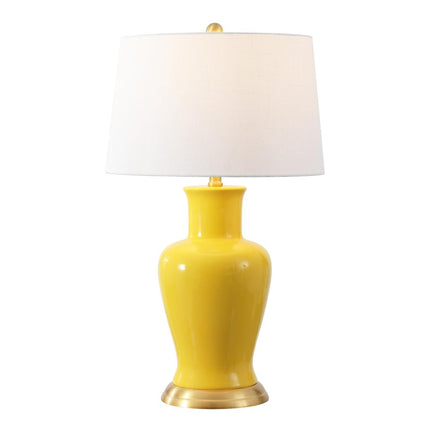 29" Gold Urn Bedside Lamp With Empire Shade HomeRoots