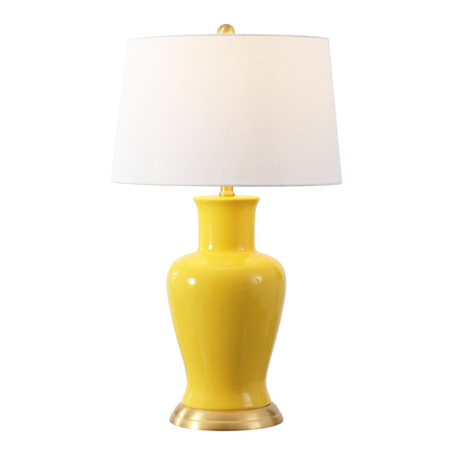 29" Gold Urn Bedside Lamp With Empire Shade HomeRoots