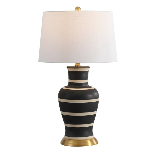 29" Gold Urn Table Lamp With Drum Shade HomeRoots