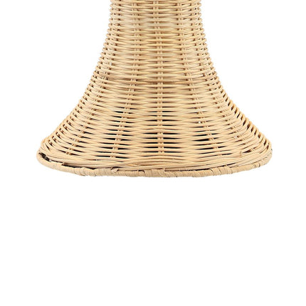 22" Light Brown Table Lamp With Globe Shade HomeRoots