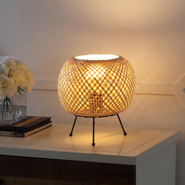 11" Black Novelty Desk Lamp HomeRoots