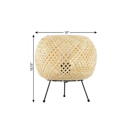 11" Black Novelty Desk Lamp HomeRoots