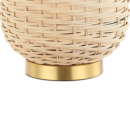 25" Gold Urn Table Lamp With Empire Shade HomeRoots
