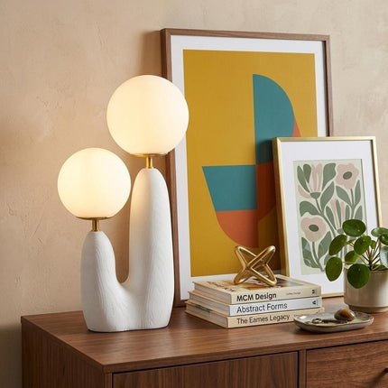 18" Clear Novelty Table Lamp HomeRoots