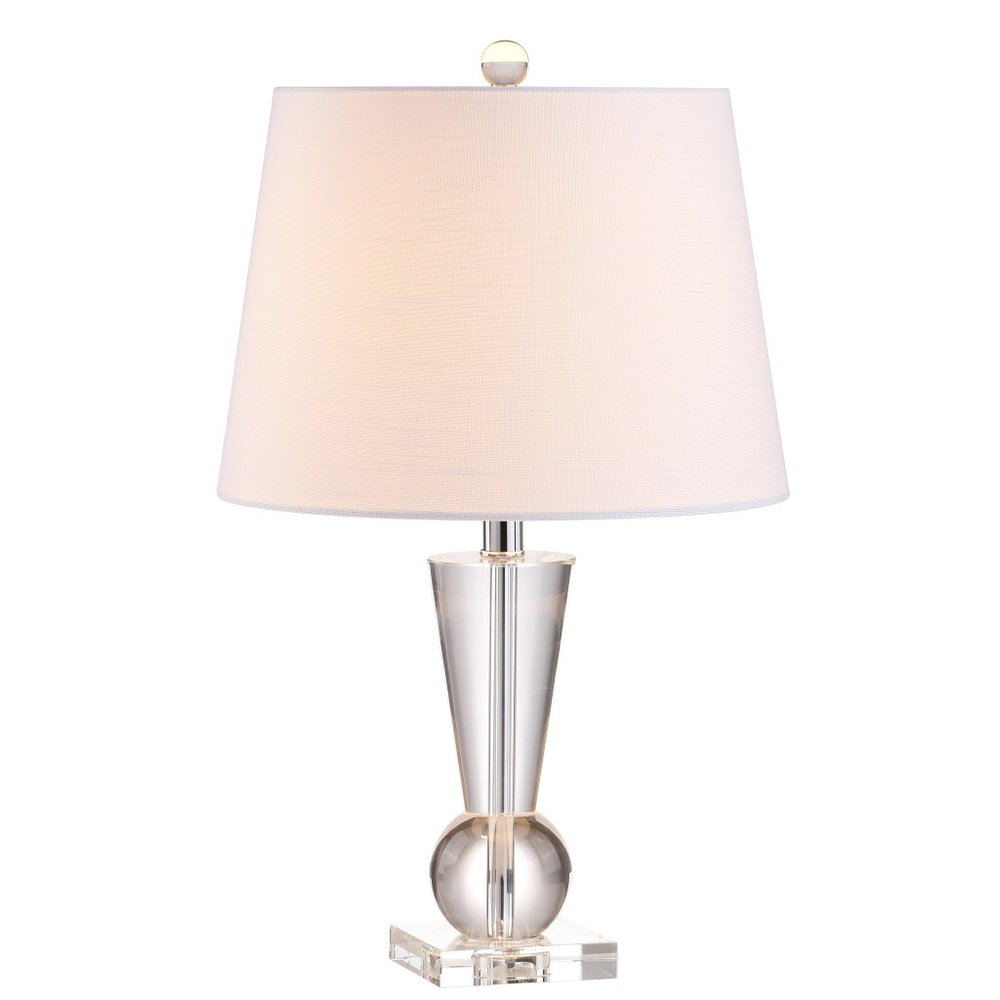 22" Clear Novelty Table Lamp LED With Empire Shade