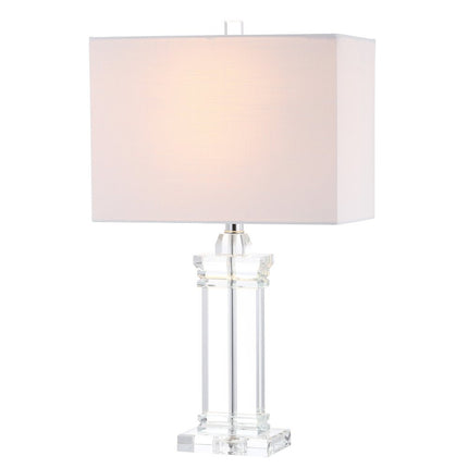 25" Clear Novelty Table Lamp LED With Shade HomeRoots