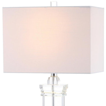 25" Clear Novelty Table Lamp With Shade