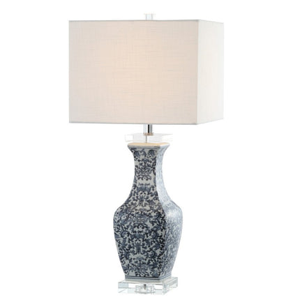 28" Clear Novelty Table Lamp With Square Shade HomeRoots
