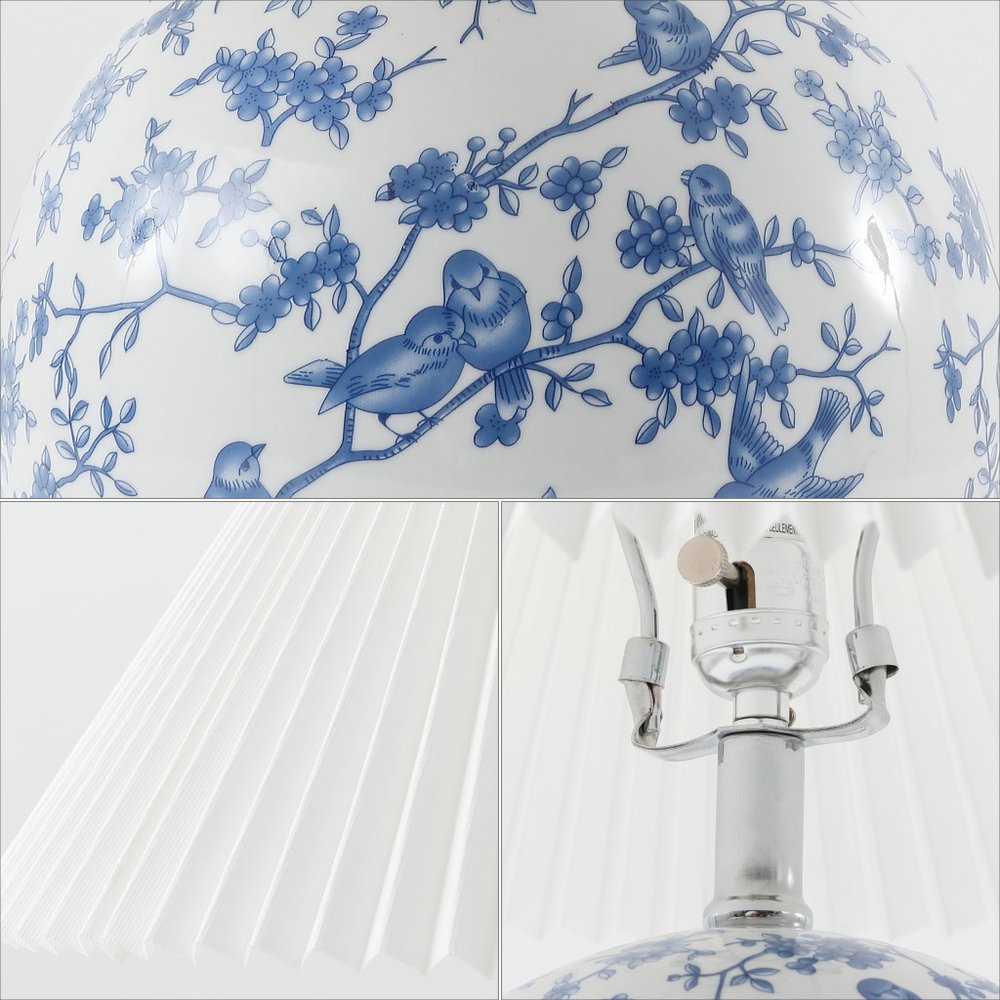 20" Clear Novelty Table Lamp LED With Cone Shade