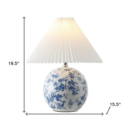 20" Clear Novelty Table Lamp With Cone Shade HomeRoots