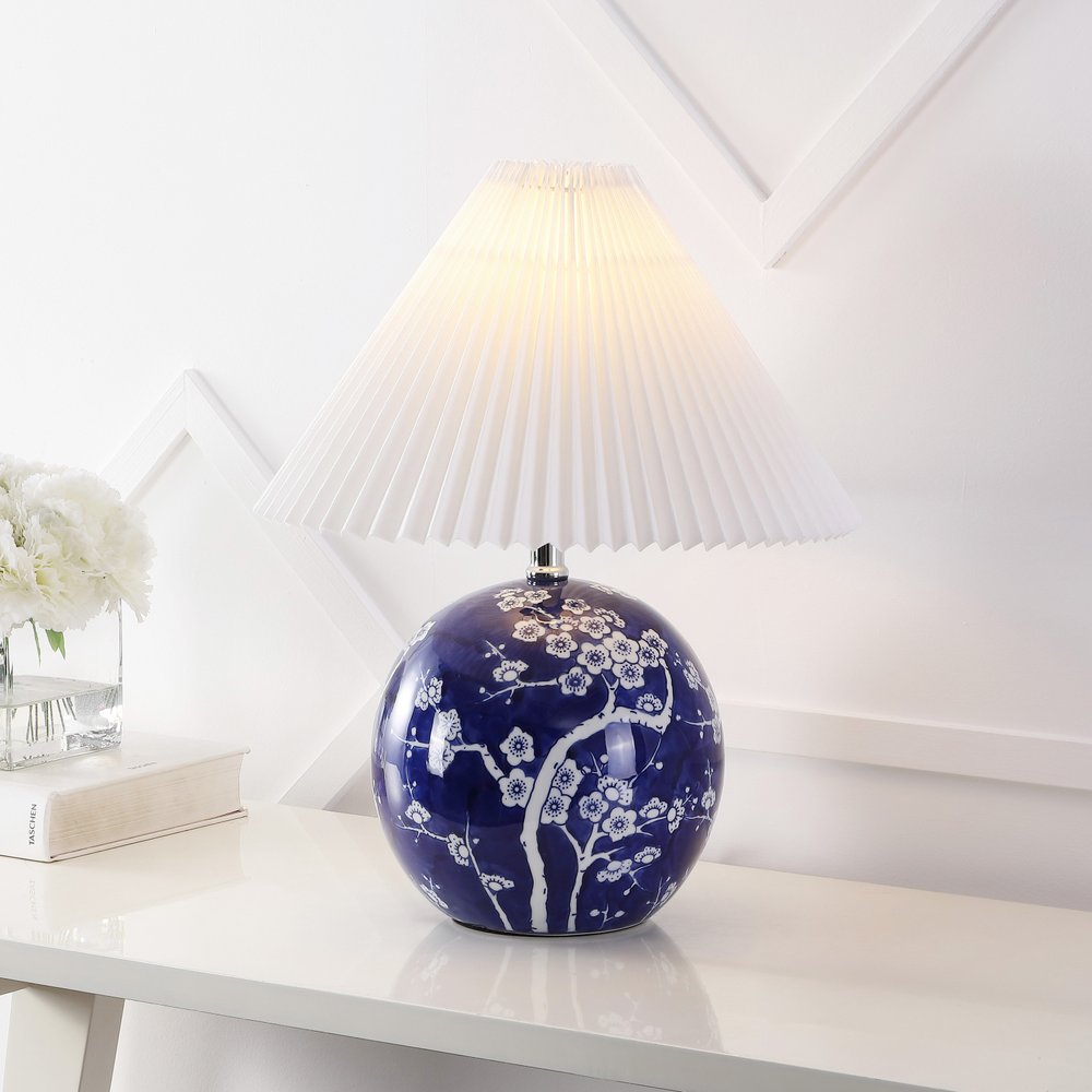20" Clear Novelty Table Lamp LED With Cone Shade