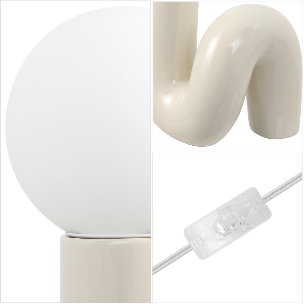 18" Clear Novelty Table Lamp LED