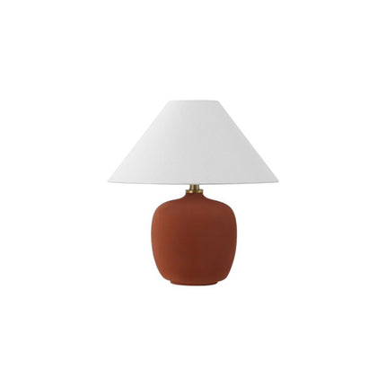 Set of Two 18" Clear Novelty Table Lamps With Empire Shades HomeRoots