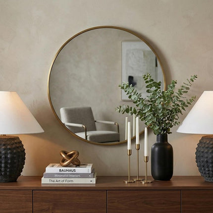 Set of Two 18" Clear Novelty Table Lamps With Empire Shades HomeRoots
