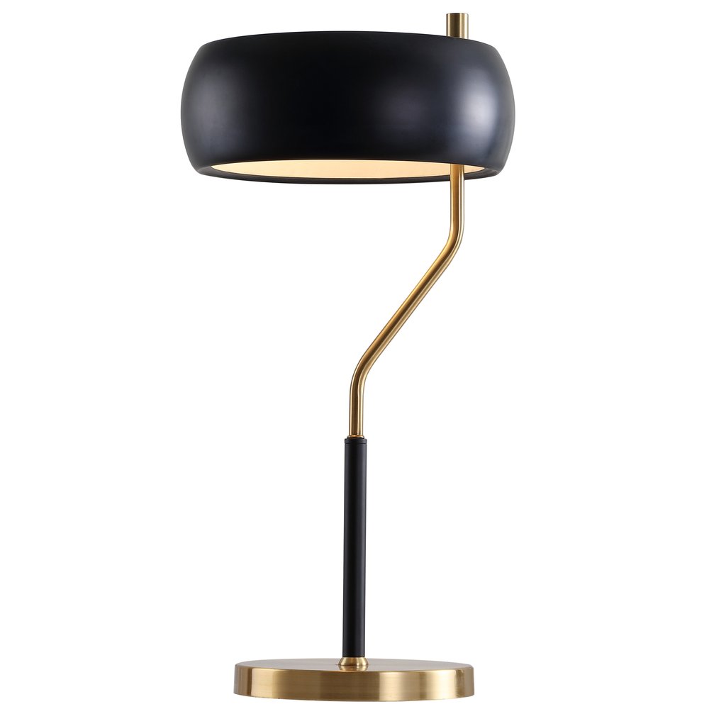 23" Gold Novelty Table Lamp LED With Globe Shade