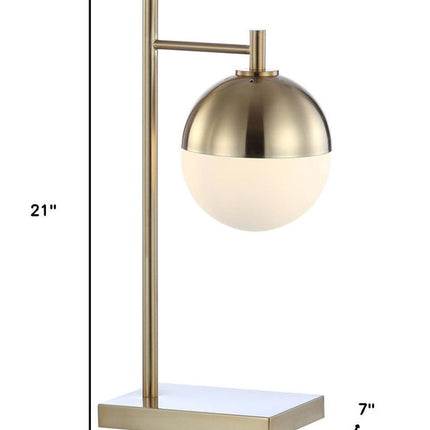 21" Gold Table Lamp LED HomeRoots