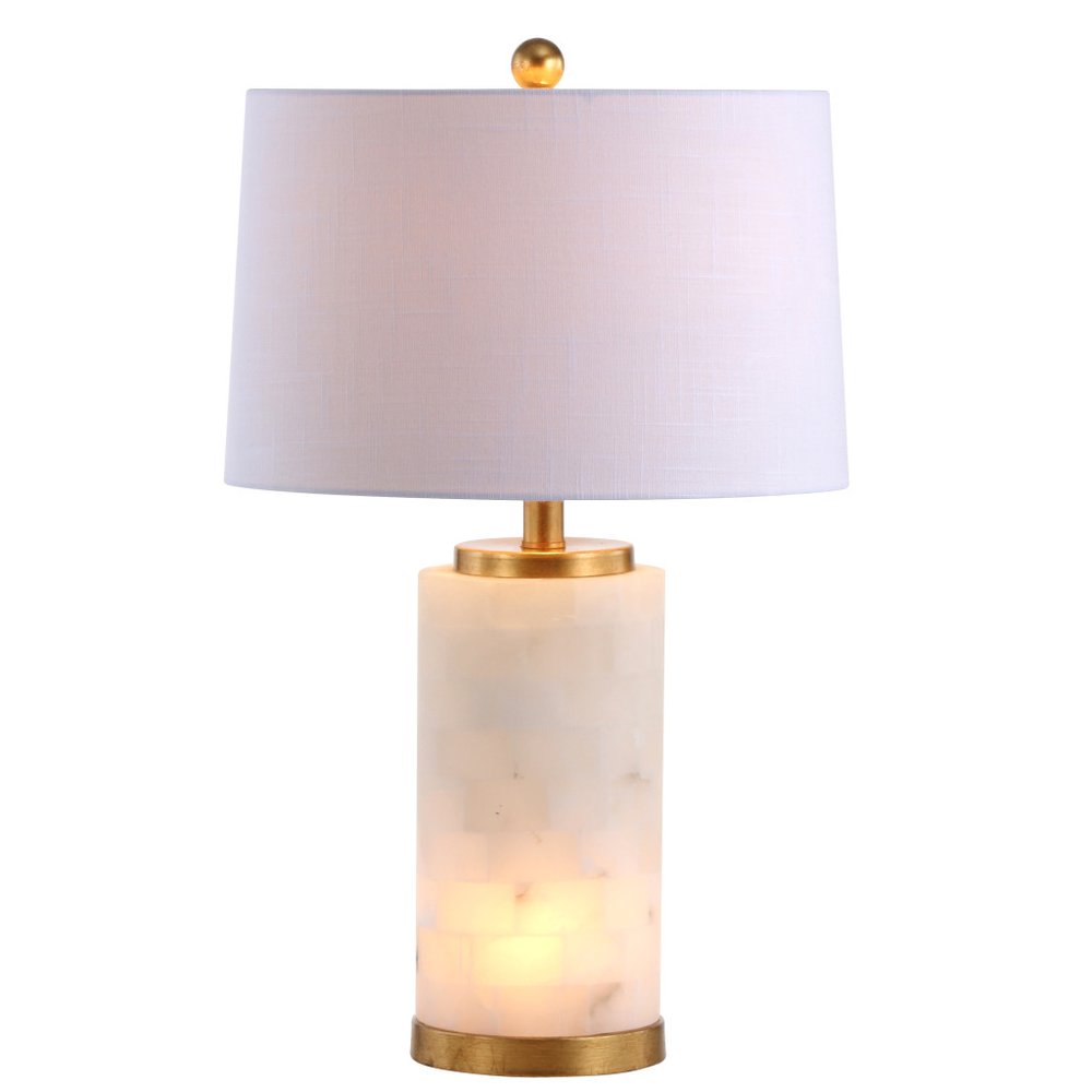 26" Gold Novelty Table Lamp LED With Globe Shade