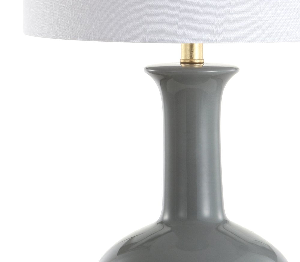 27" Gold Novelty Table Lamp LED With Globe Shade