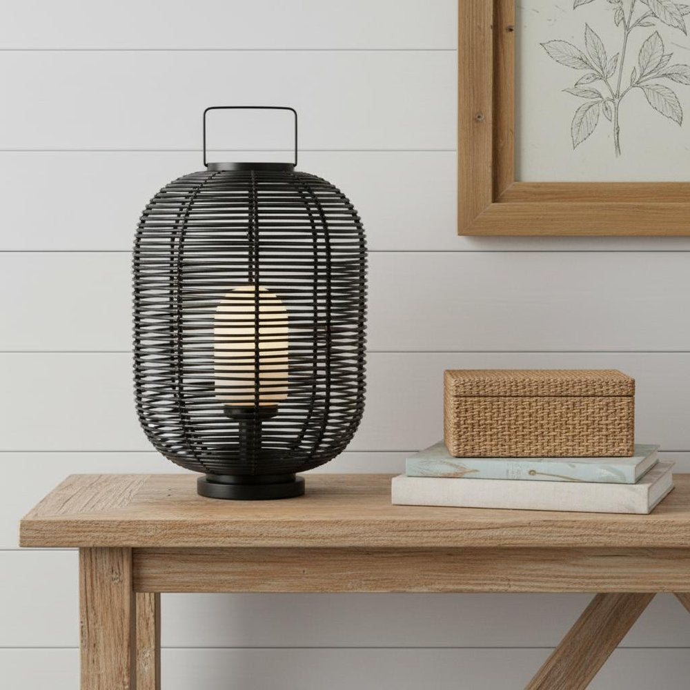 27" Black Novelty Table Lamp LED